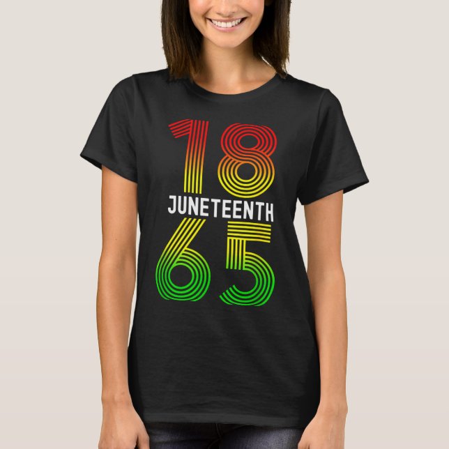 Camiseta Juneteenth es mi día de la independencia orgullo n (Anverso)