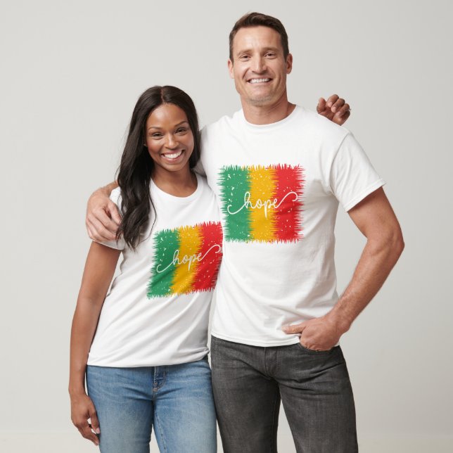 Camiseta Juneteenth Esperanza - Historia Negra (Unisexo)