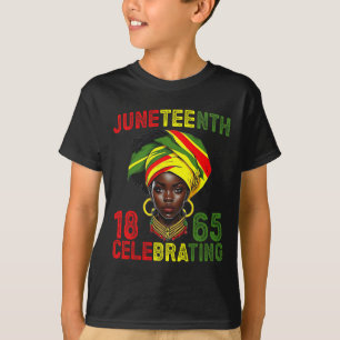 Camiseta Juneteenth Estados Unidos Americano Africano Melan