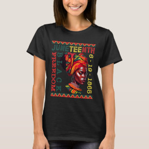 Camiseta Juneteenth Estados Unidos Americano Africano Melan