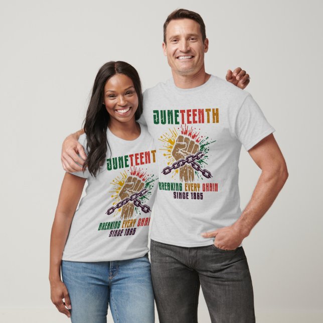 Camiseta Juneteenth - Historia Negra (Unisexo)