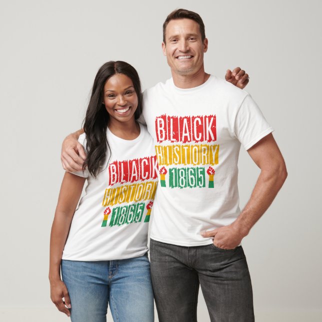 Camiseta Juneteenth - Historia Negra (Unisexo)