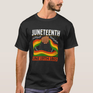 Camiseta Juneteenth Historia Negra - Juneteenth 19 de Junio