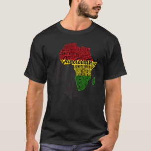 Camiseta Juneteenth Is My Independence Day Black Freedom 18