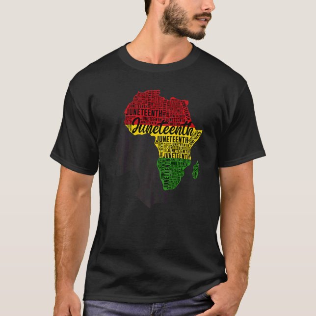 Camiseta Juneteenth Is My Independence Day Black Freedom 18 (Anverso)