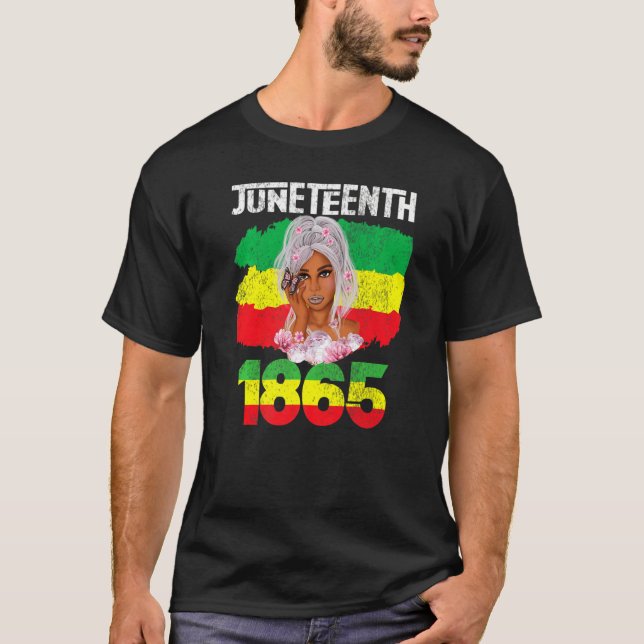 Camiseta Juneteenth June 19th 1865 Juneteenth Freedom Day (Anverso)