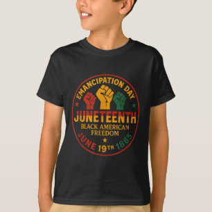 Camiseta Juneteenth Libertad Afroamericana Historia Negra