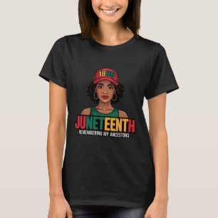 Camiseta Juneteenth Mujeres Negras Reina Melanina Desde 186