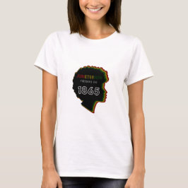 Camiseta Juneteenth Orgullo Afroamericano Día de la Liberta