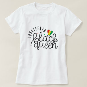 Camiseta Juneteenth Reina Negra - Historia Negra
