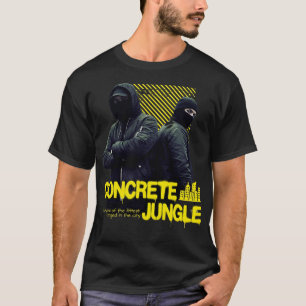 Camiseta Jungla de Concreto - Gráfica de Supervivencia del