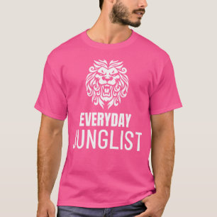Camiseta Jungla De Tambor Y León Bass 174 Bpm Dnb Music