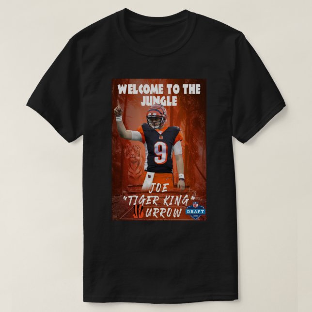 Camiseta jungla de tigre (Diseño del anverso)