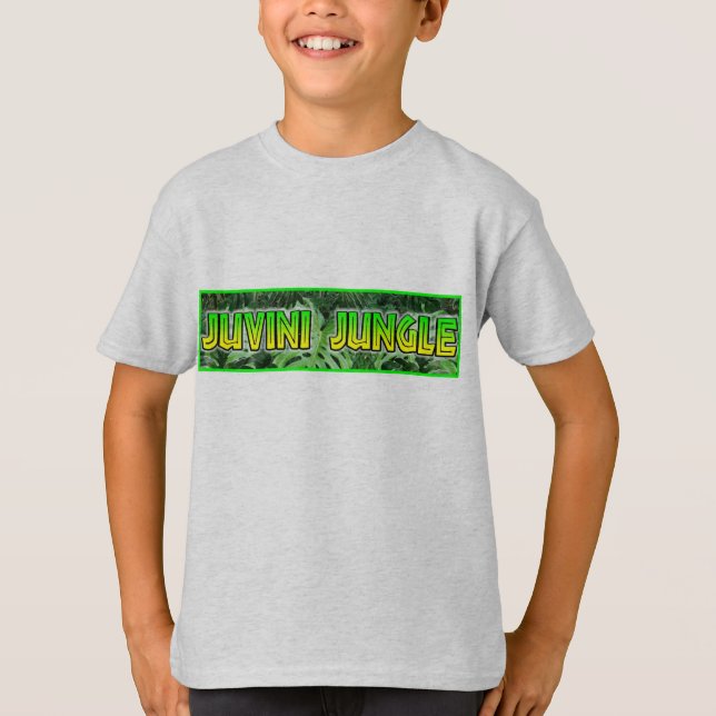 Camiseta jungla juvini (Anverso)