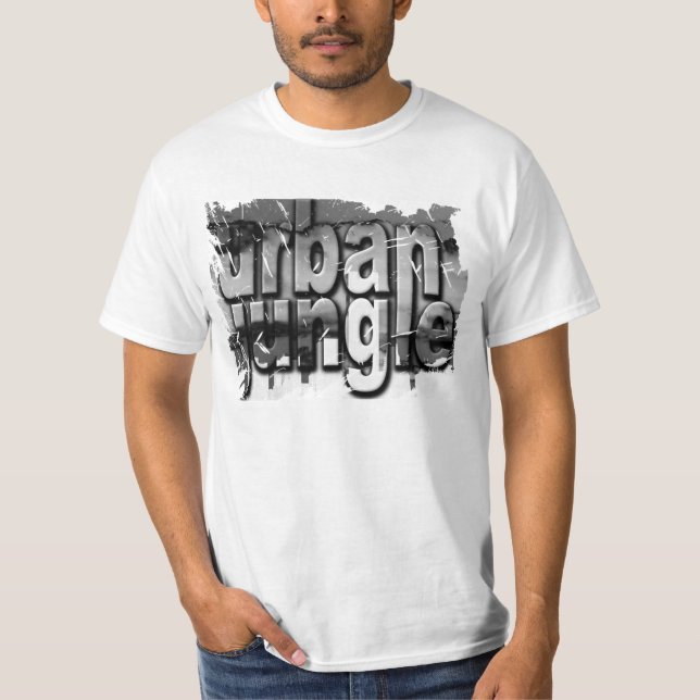 CAMISETA JUNGLA URBANA GRUNGE (Anverso)