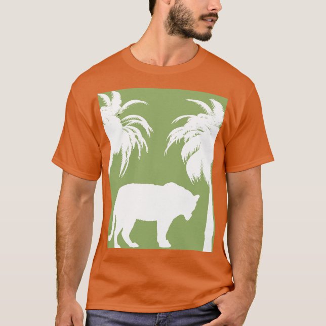 Camiseta jungla verde (Anverso)