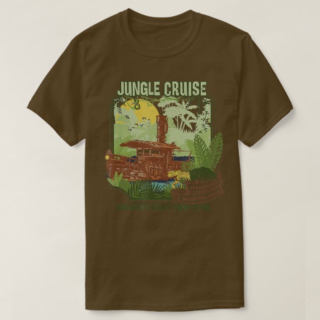 Camiseta Jungle Cruise Que Necesitas Una Visita Viene A Mí (Diseño del anverso)