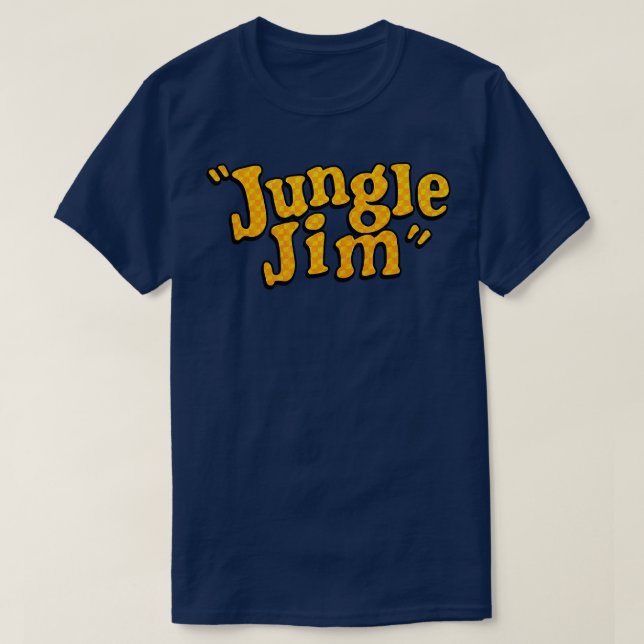 Camiseta Jungle Jim Retro 70s Drag Racer (Diseño del anverso)