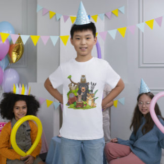 Camiseta Jungle Journey Personalizar Children Zoo Tee