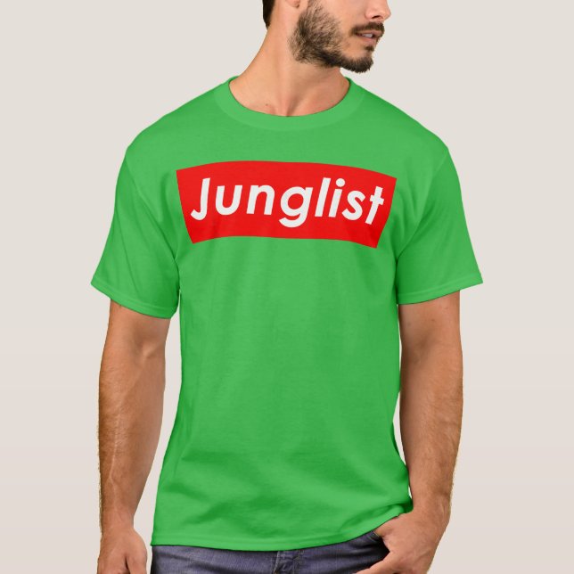 Camiseta Junglist Drum and Bass EDM Jungle Music DJ Mi Jung (Anverso)