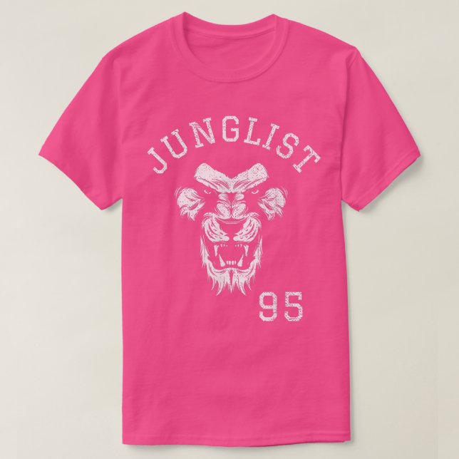 Camiseta Junglist Drum And Bass Lion Dnb Music Liquid 1461 (Diseño del anverso)