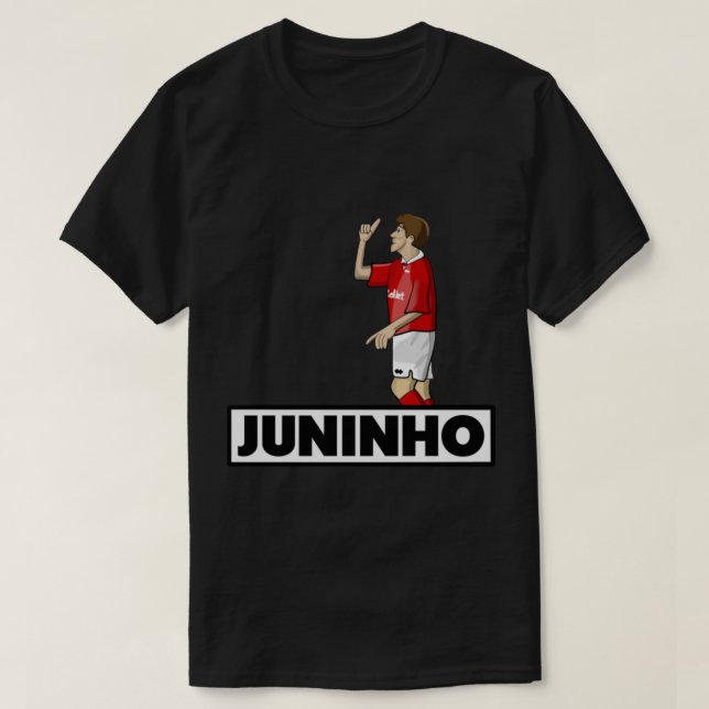 Camiseta Juninho Paulista Middlesbrough Design (Diseño del anverso)
