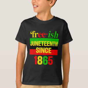 Camiseta Junio de 1865 Historia negra Libertad afroamerican