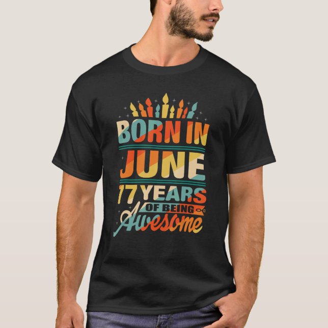Camiseta Junio de 1945 77 años 77 años Candle Graphi (Anverso)