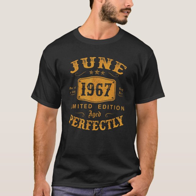 Camiseta Junio de 1967: 55º cumpleaños (Anverso)