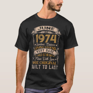 Camiseta Junio de 1974 Edición limitada