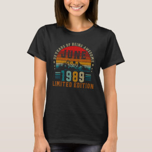 Camiseta Junio de 1989, 33 años