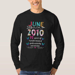 Camiseta Junio De 2010 12 Años De Madurez Y Sabiduría De Lo
