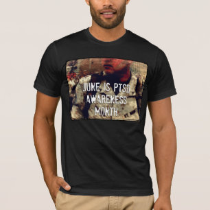 Camiseta Junio es el Mes de Concienciación sobre el TEPT