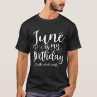 Junio Es Mi Cumpleaños Todo El Mes Junio
