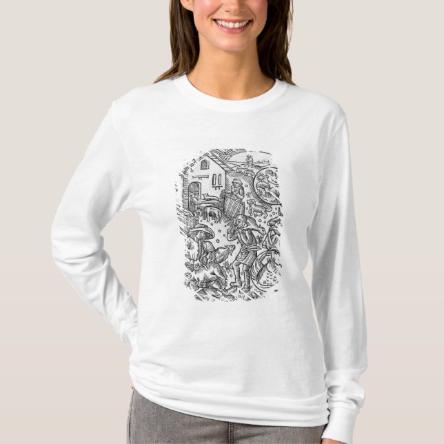Camiseta Junio, esquileos, géminis (Anverso)