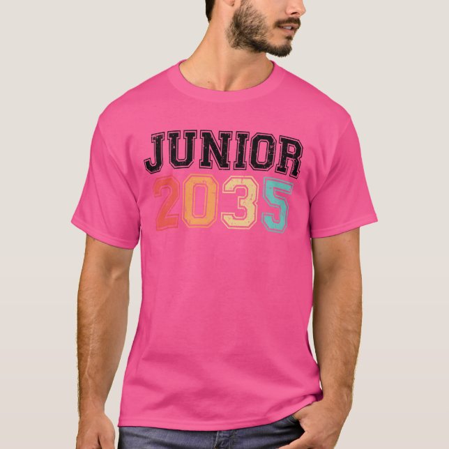 Camiseta Junior 2035 Retro Antiguo retro (Anverso)