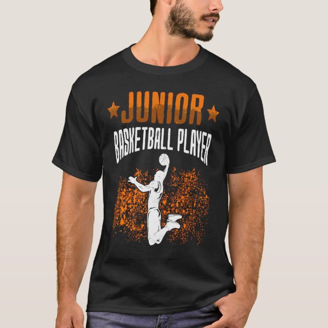 Camiseta Junior Basketball Player Basketballer Basketballpl (Anverso)