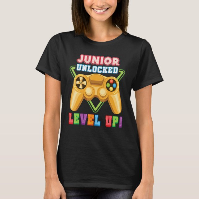 Camiseta Júnior de nivel de nivel sin bloqueo Júnior (Anverso)