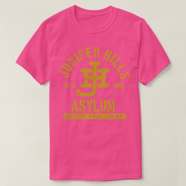 Camiseta Juniper Hills Asylum (Diseño del anverso)