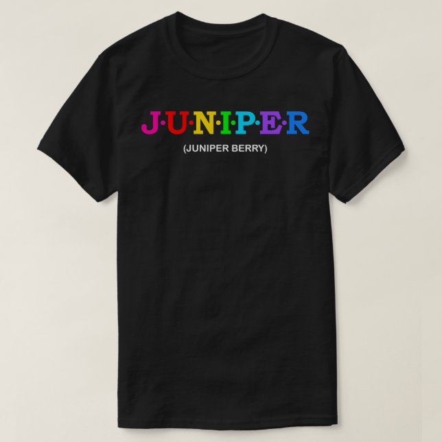Camiseta Juniper Juniper Berry (Diseño del anverso)
