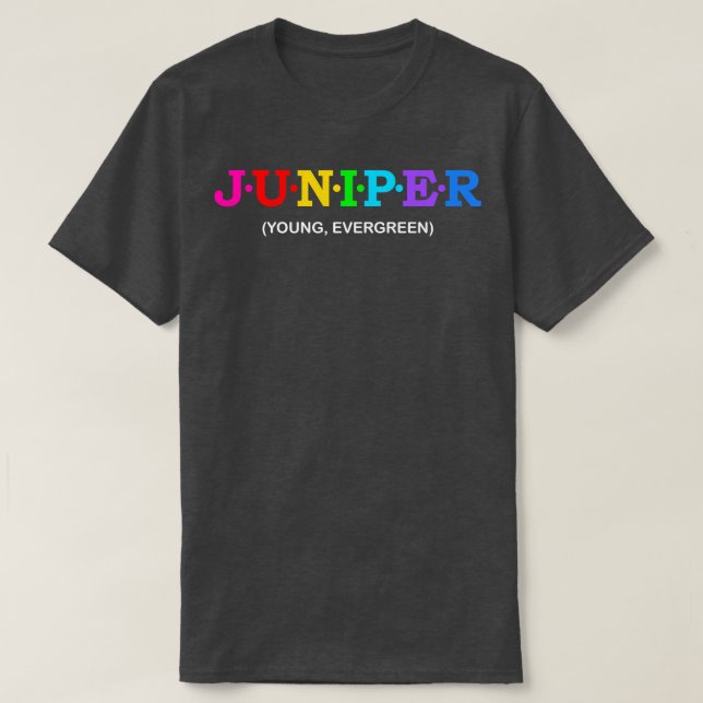 Camiseta Juniper Young Evergreen (Diseño del anverso)