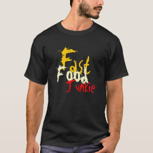 Camiseta Junkie de comida rápida