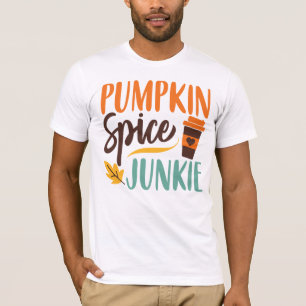 Camiseta Junkie de las especias de calabaza