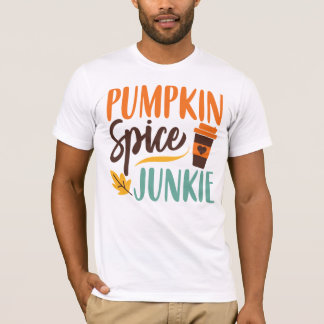 Camiseta Junkie de las especias de calabaza