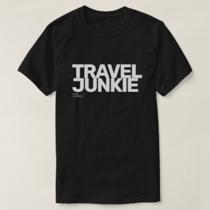 Camiseta Junkie de viajes