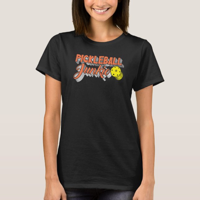 Camiseta Junkie Pickleball Vintage (Anverso)
