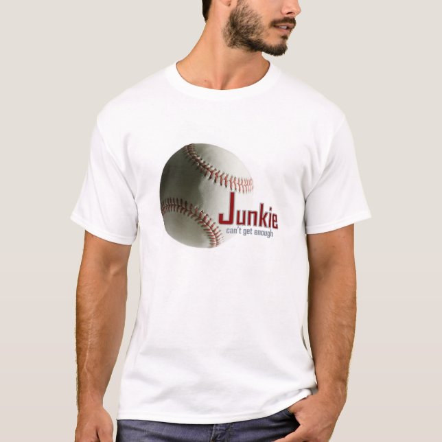 Camiseta Junkie TShirt de béisbol (Anverso)