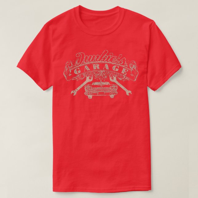 Camiseta Junkies Garage (Diseño del anverso)