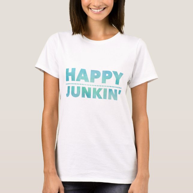 Camiseta Junkin feliz (Anverso)