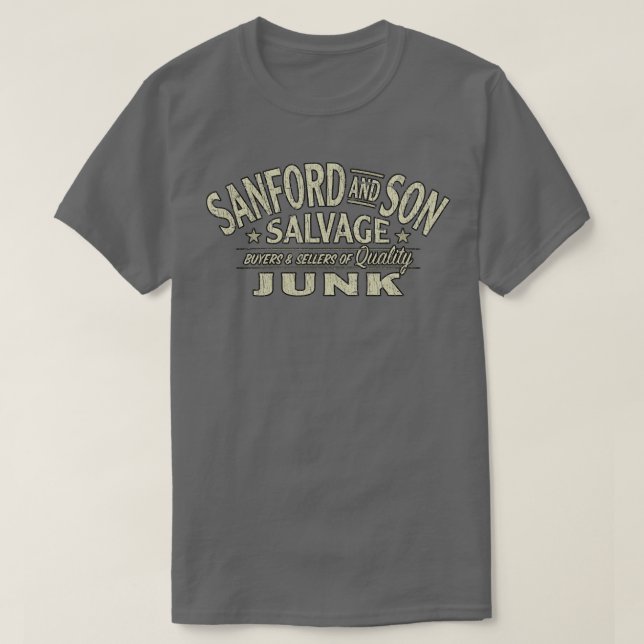 Camiseta Junkyard Sanford y Son 1972 (Diseño del anverso)